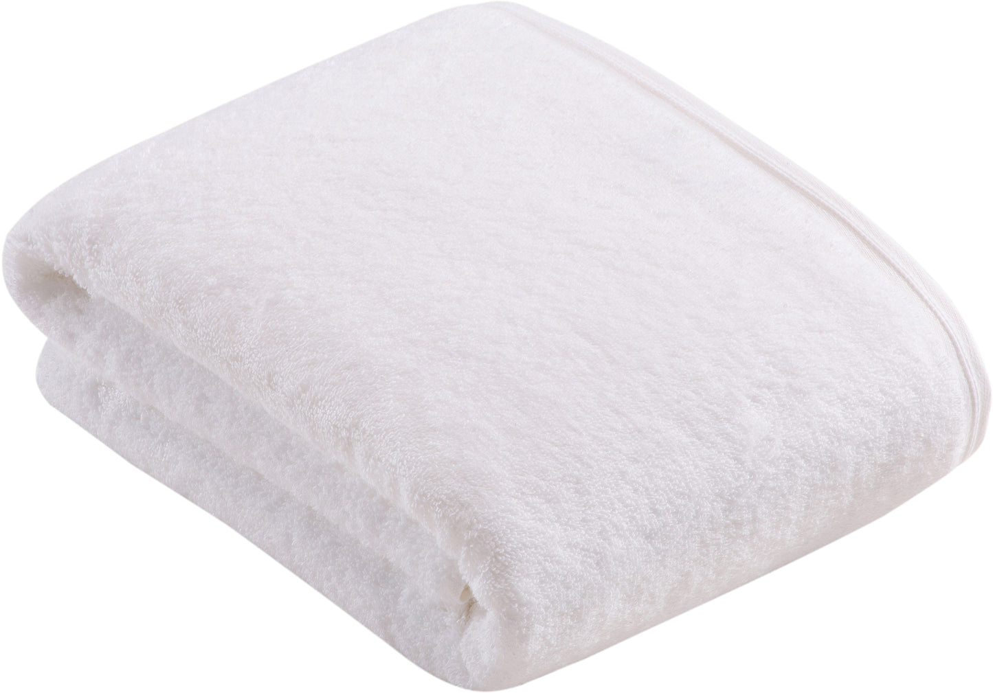 Badetuch „Vegan Life“ 100x150 cm in der Farbe white