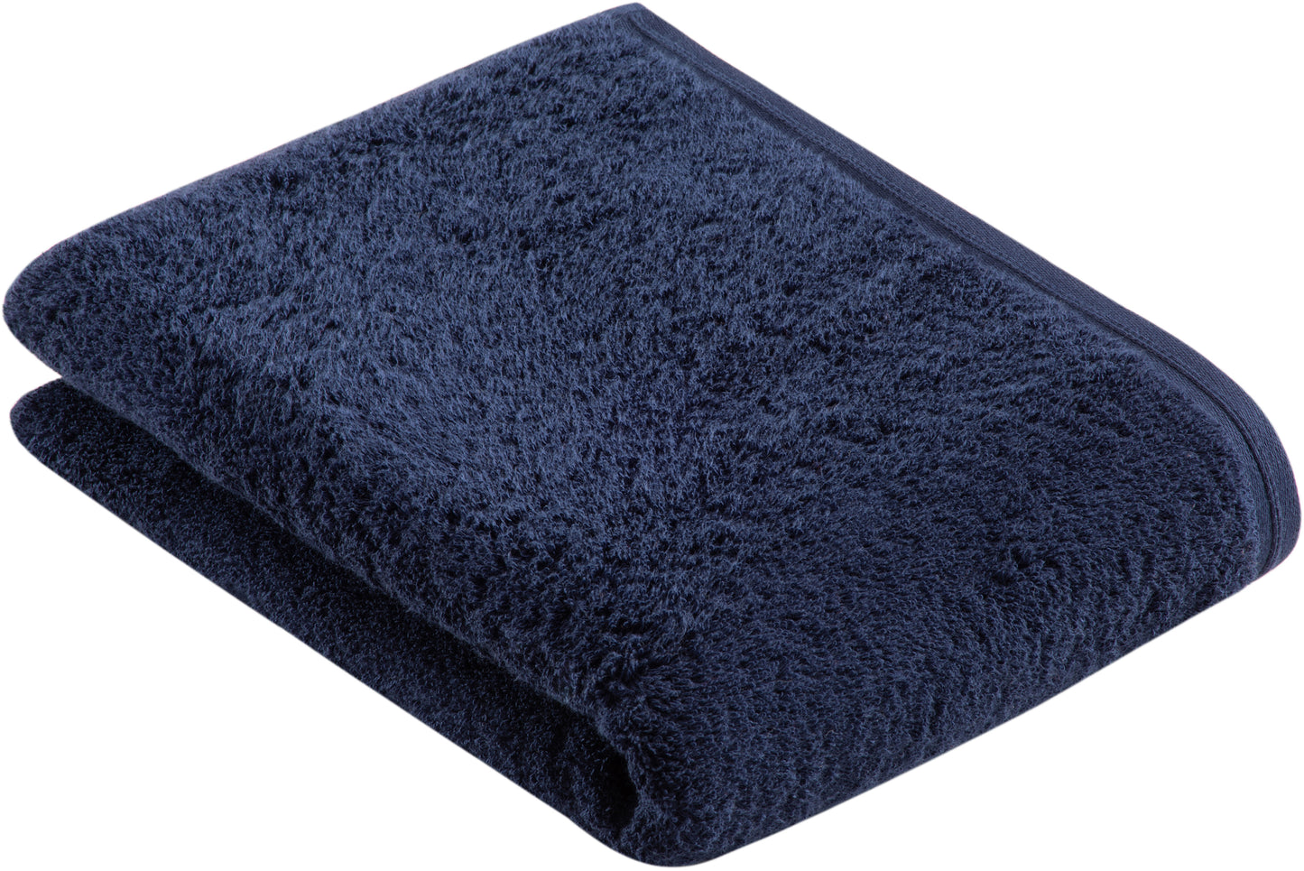 Duschtuch „Vegan Life“ 67x140 cm in der Farbe marine blue