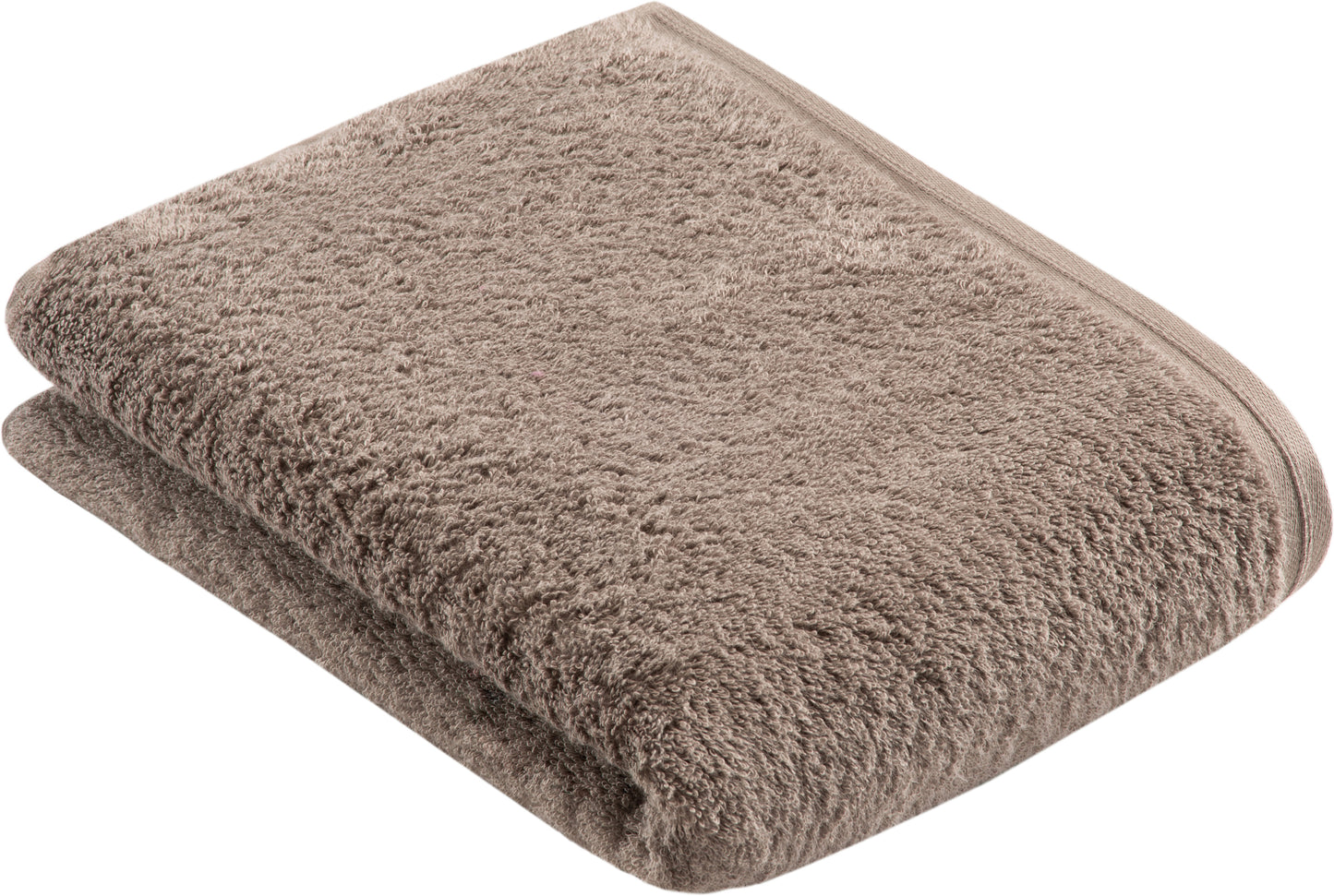 Duschtuch „Vegan Life“ 67x140 cm in der Farbe pepplestone