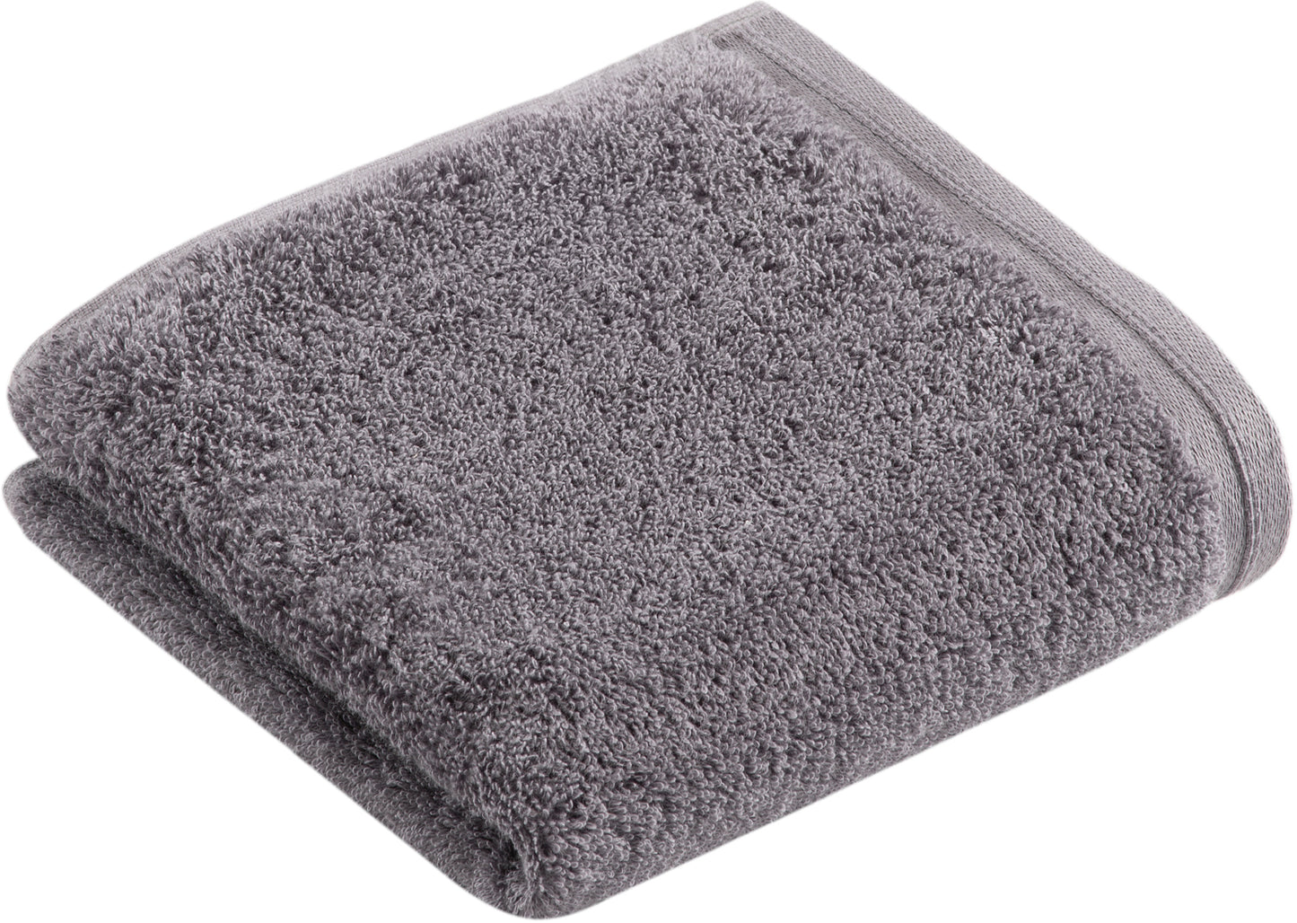 Gästetuch „Vegan Life“ 40x60 cm in der Farbe dark grey