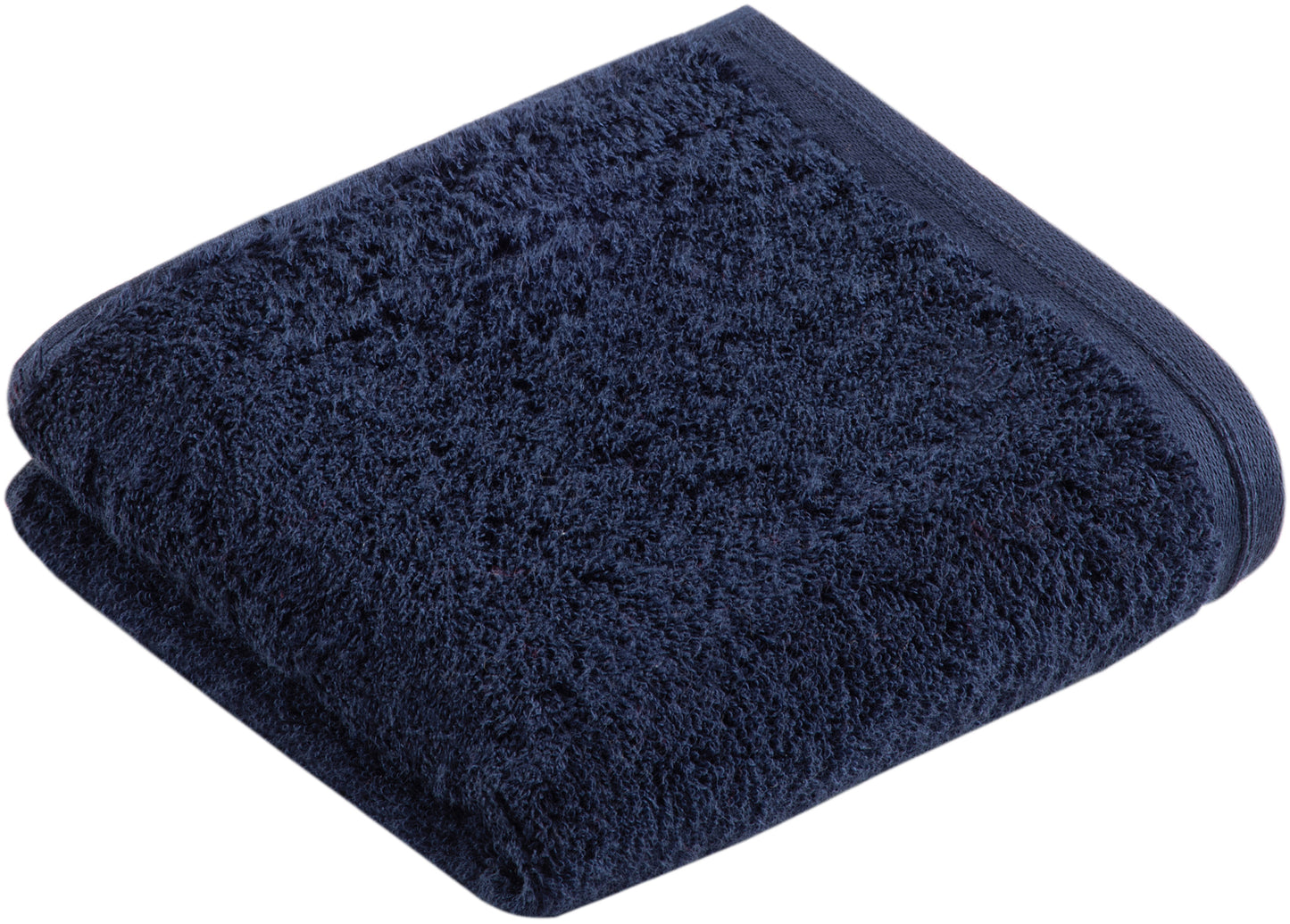 Gästetuch „Vegan Life“ 40x60 cm in der Farbe marine blue