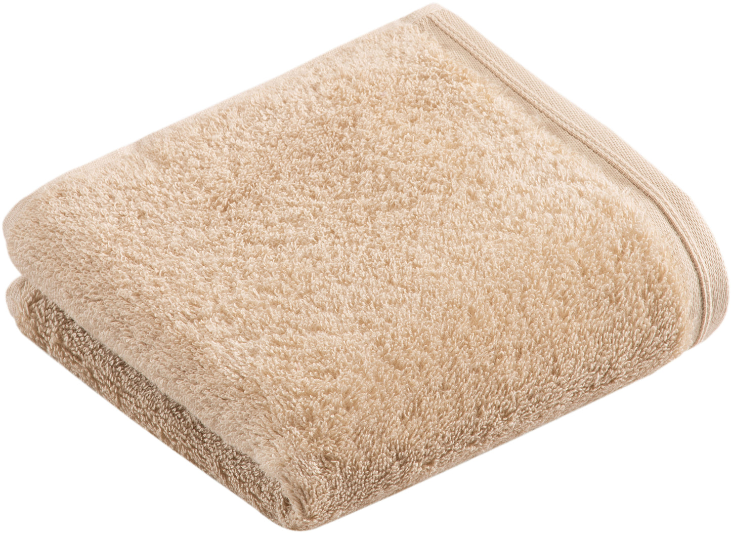 Gästetuch „Vegan Life“ 40x60 cm in der Farbe tibet