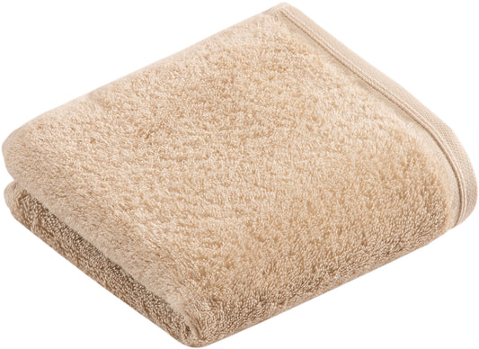 Gästetuch „Vegan Life“ 40x60 cm in der Farbe tibet