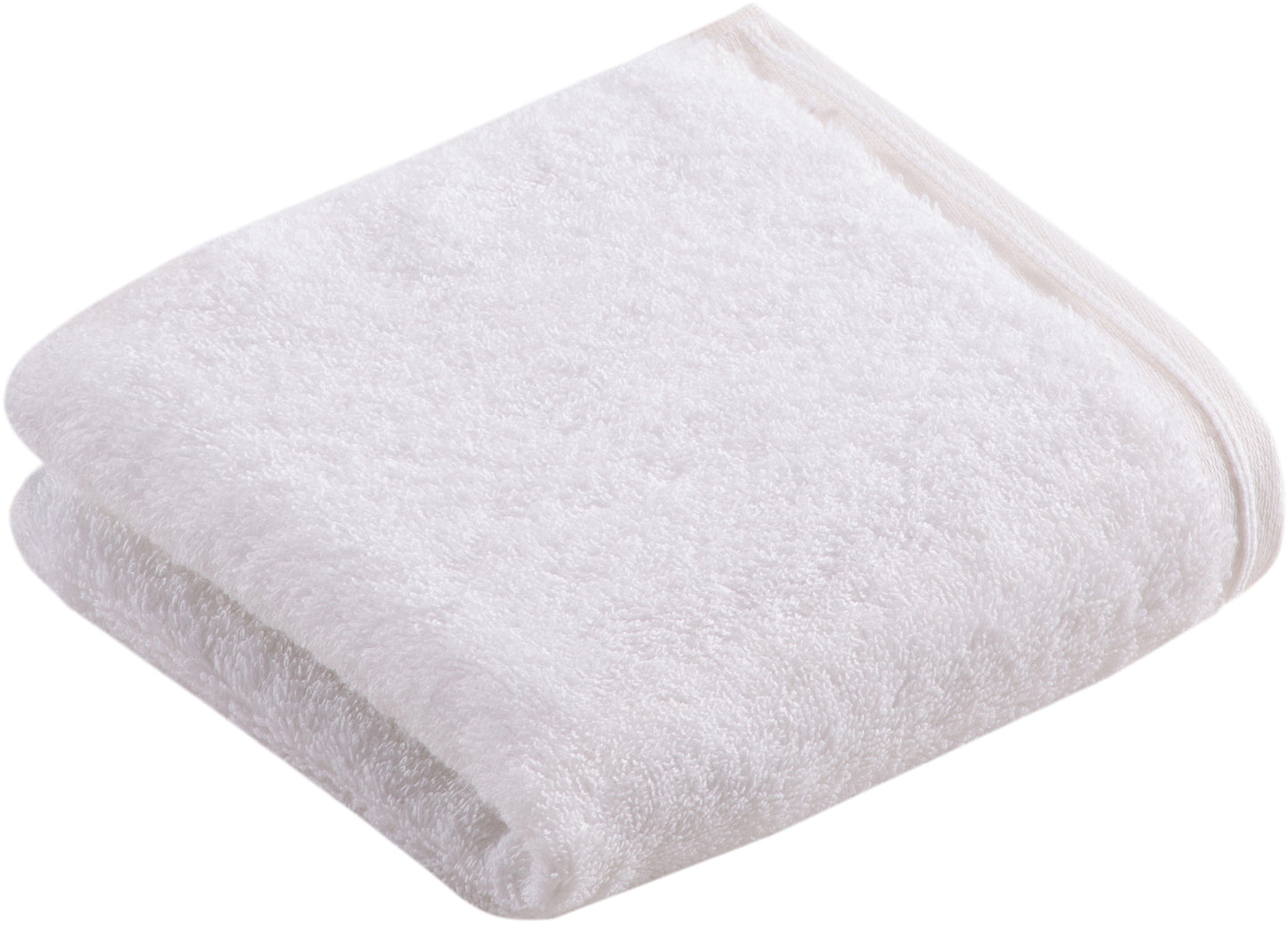 Gästetuch „Vegan Life“ 40x60 cm in der Farbe white